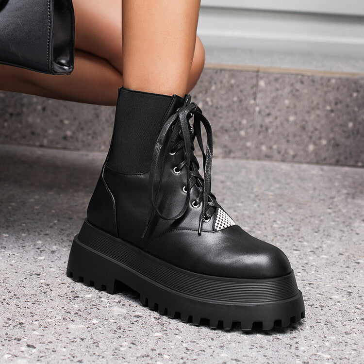 Klassische Orthopädische Stiefel mit zeitlosem Stil