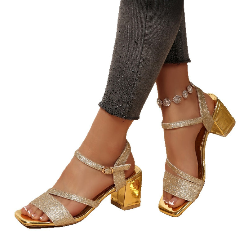 Vintage inspirierte Orthopädische Sandalen
