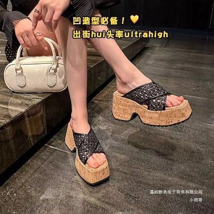 Vintage inspirierte Orthopädische Sandalen