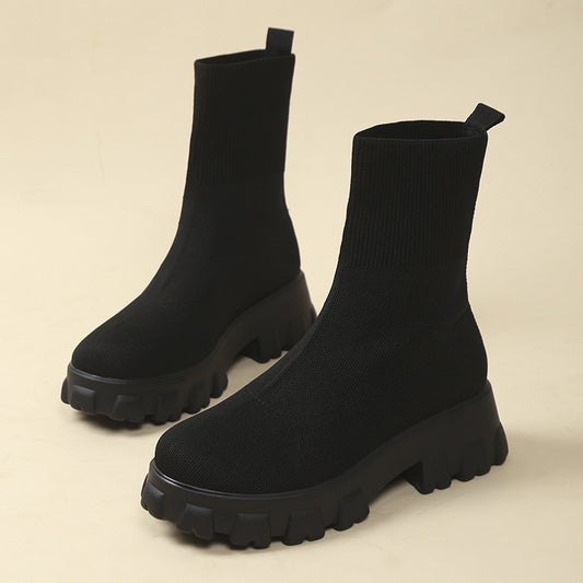 Vintage inspirierte Orthopädische Stiefel