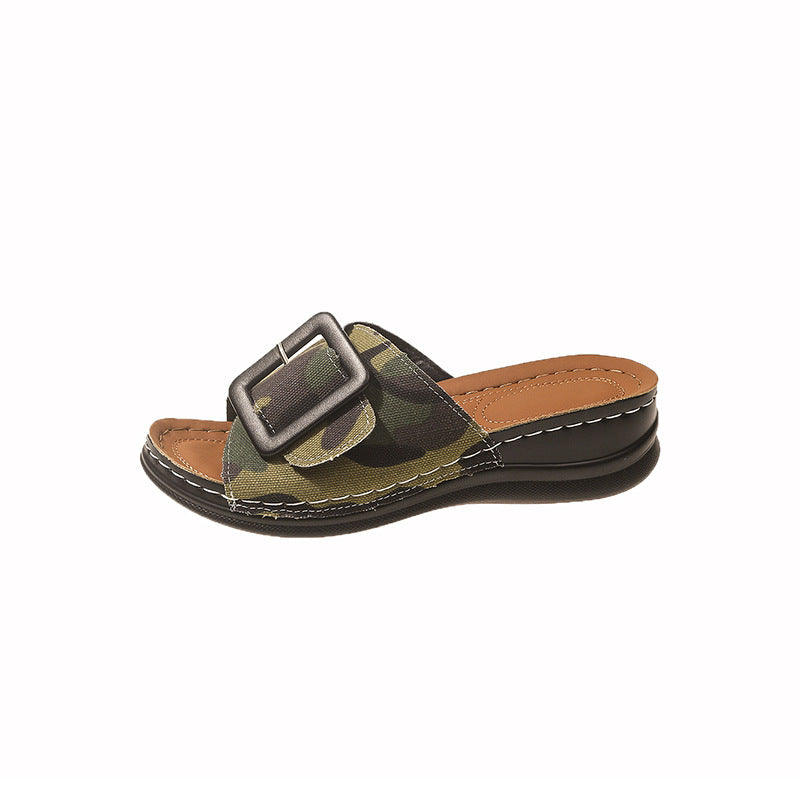 Klassische Orthopädische Sandalen mit zeitlosem Stil