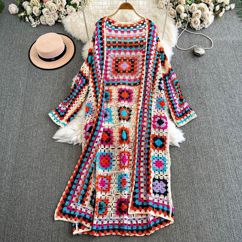 Wunderschön gefertigte Strickjacke