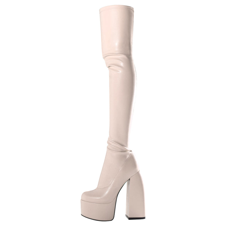 Vintage inspirierte Orthopädische Stiefel