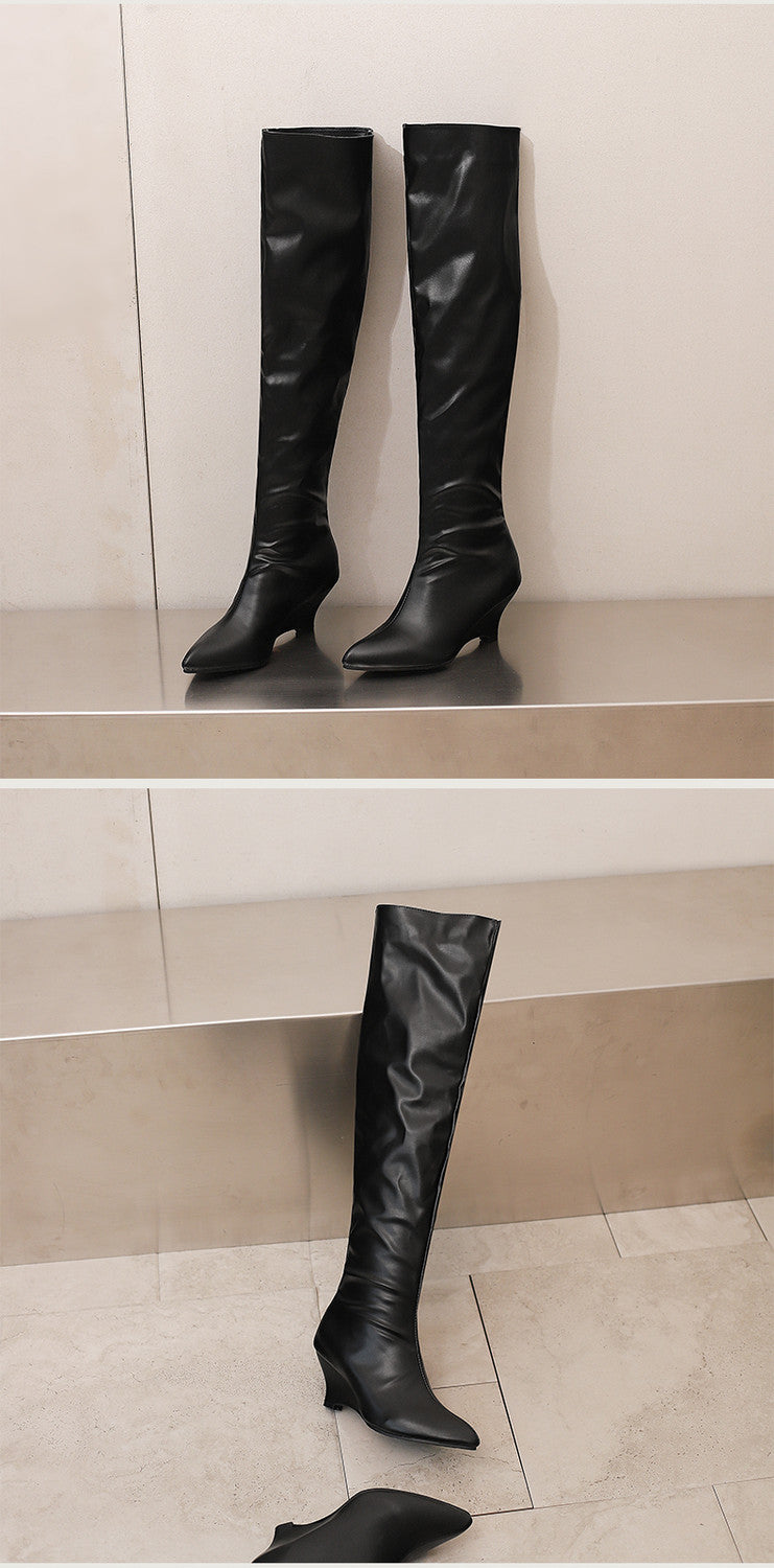 Klassische Orthopädische Stiefel mit zeitlosem Stil