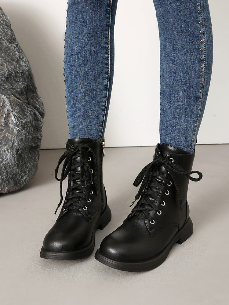 Vintage inspirierte Orthopädische Stiefel
