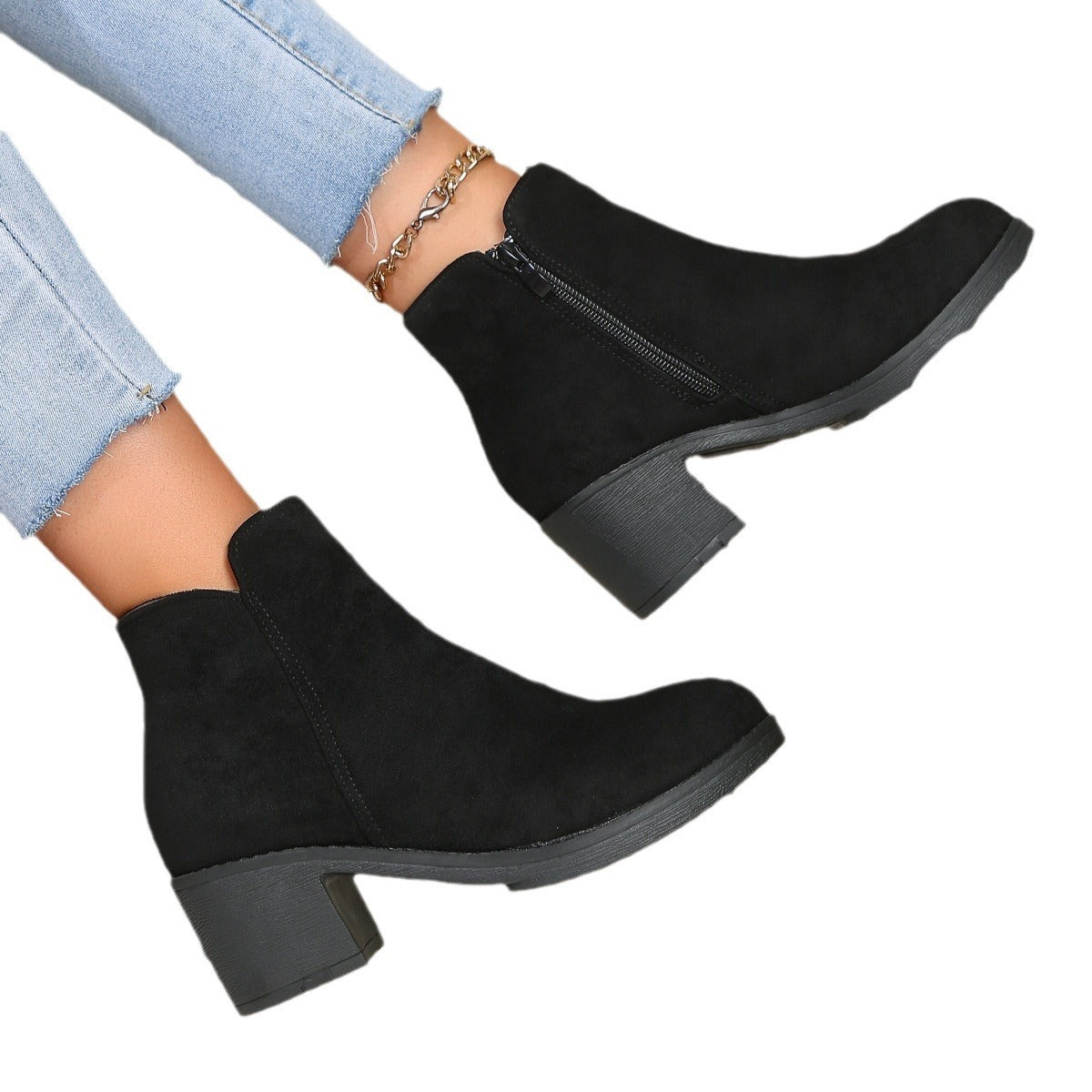 Vintage inspirierte Orthopädische Stiefel