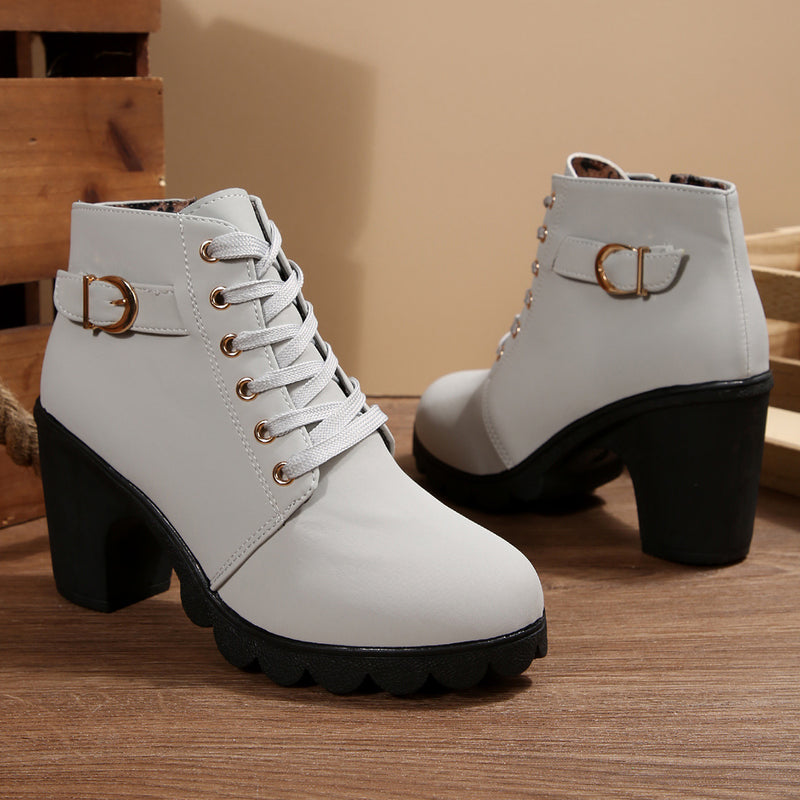 Vintage inspirierte Orthopädische Stiefel