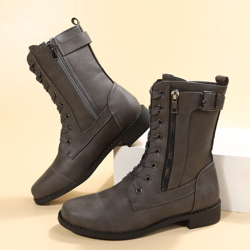 Anmutige Orthopädische Stiefel für modernen Look