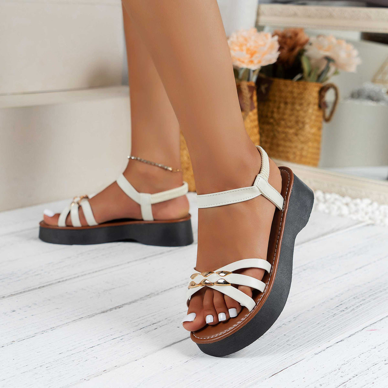 Wunderschön gefertigte Orthopädische Sandalen