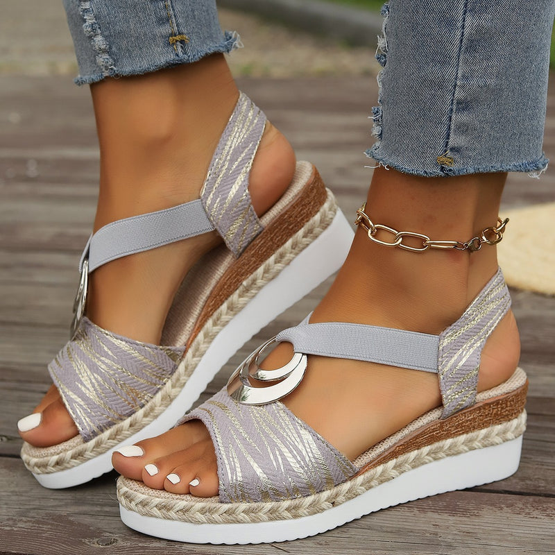Vintage inspirierte Orthopädische Sandalen