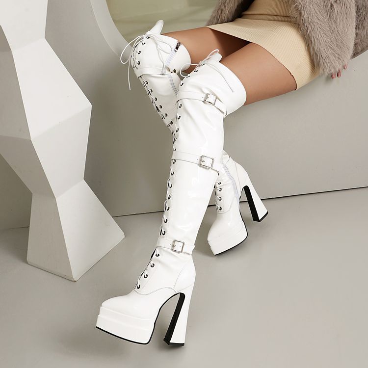 Vintage inspirierte Orthopädische Stiefel