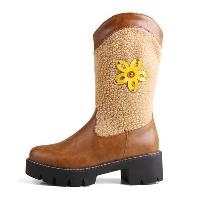 Vintage inspirierte Orthopädische Stiefel