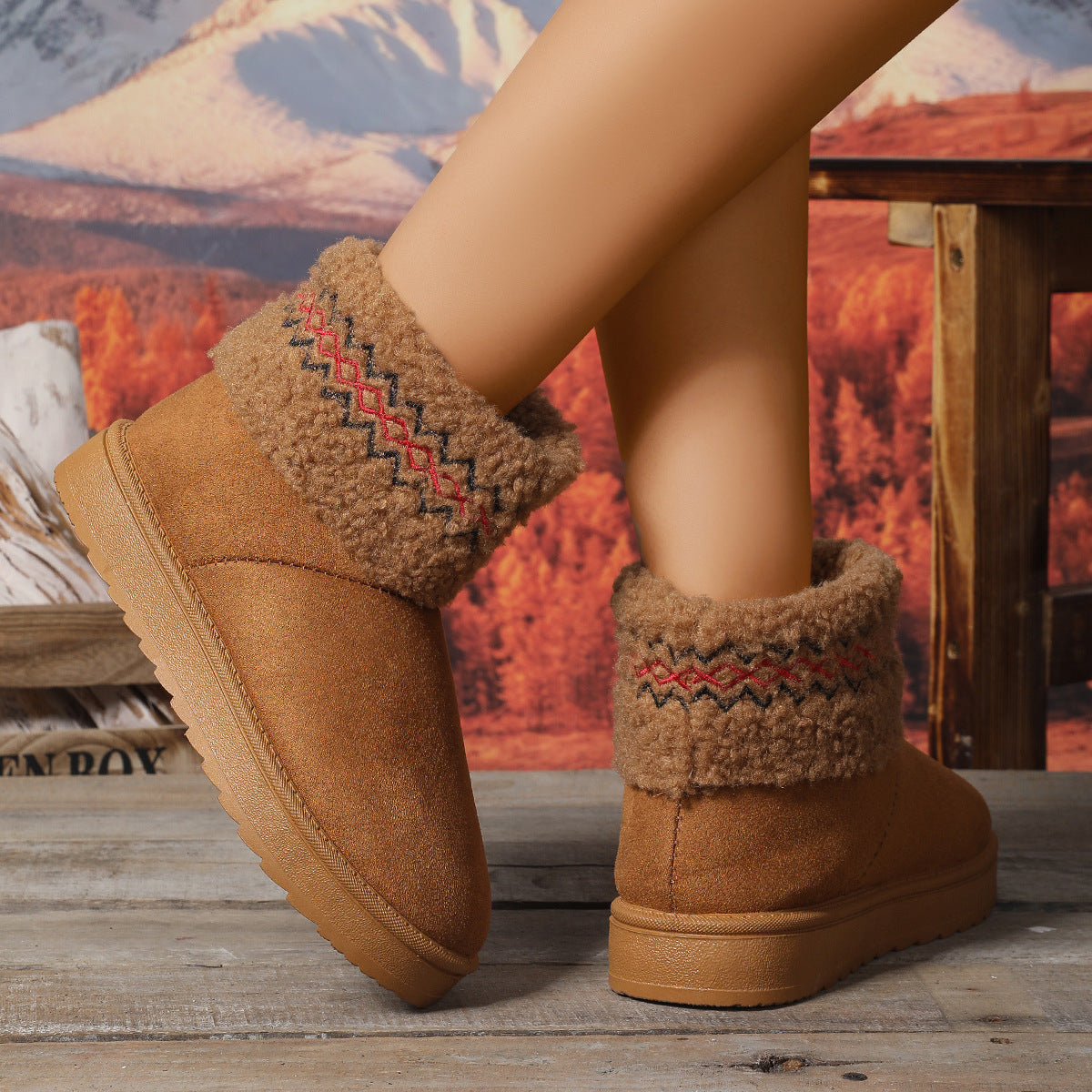 Klassische Orthopädische Stiefel mit zeitlosem Stil