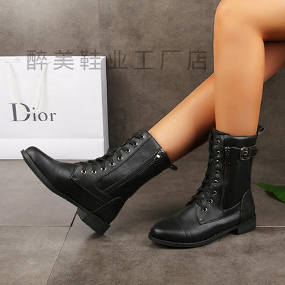 Vintage inspirierte Orthopädische Stiefel