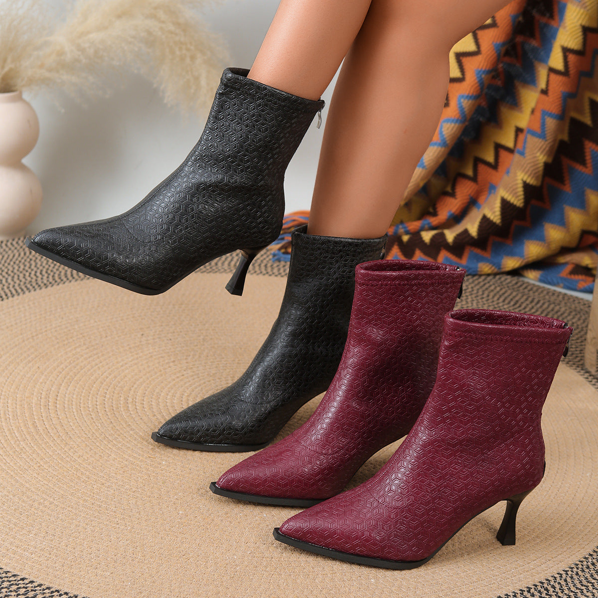 Anmutige Orthopädische Stiefel für modernen Look