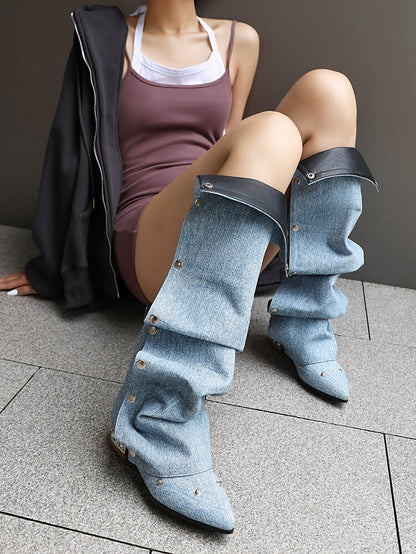 Schicke Orthopädische Stiefel mit einzigartigem Design