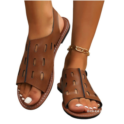 Vintage inspirierte Orthopädische Sandalen