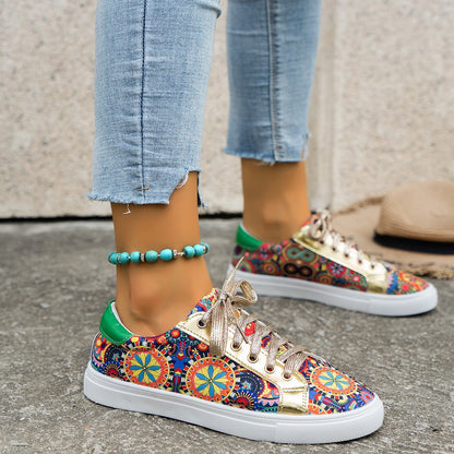 Vintage inspirierte Orthopädische Sneakers