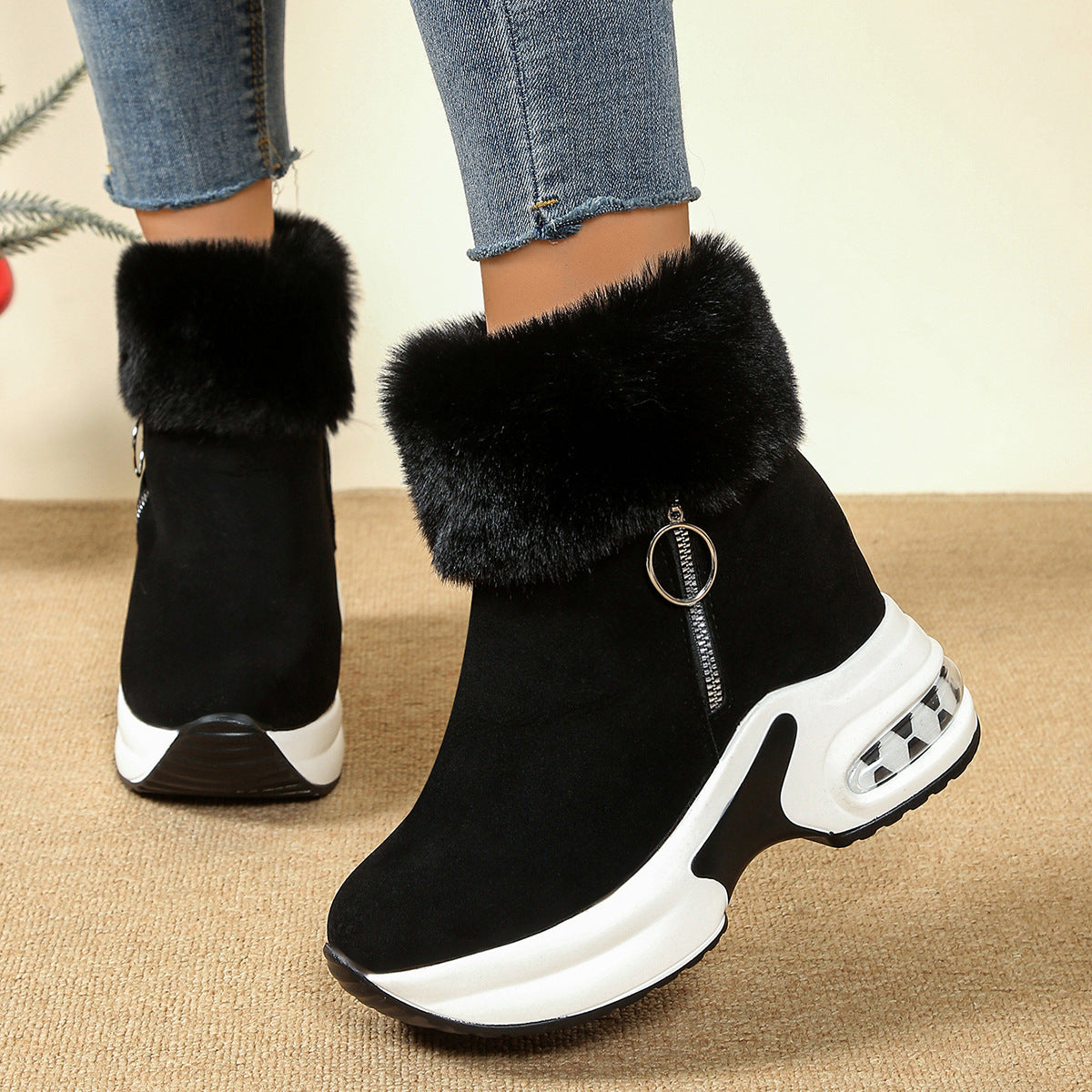Klassische Orthopädische Stiefel mit zeitlosem Stil