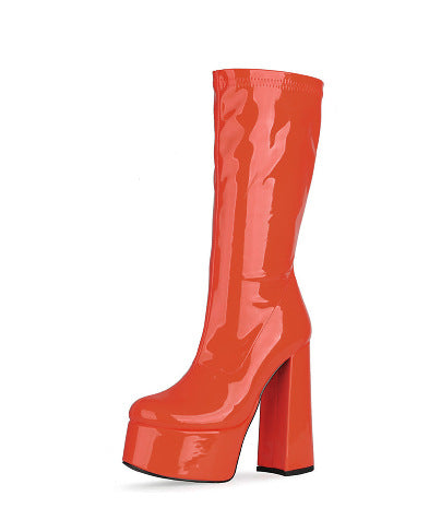 Klassische Orthopädische Stiefel mit zeitlosem Stil