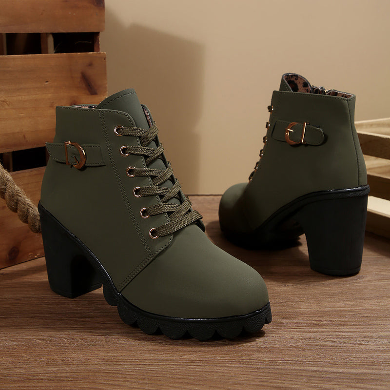 Vintage inspirierte Orthopädische Stiefel