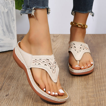 Klassische Orthopädische Sandalen mit zeitlosem Stil