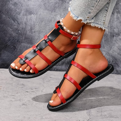 Vintage inspirierte Orthopädische Sandalen