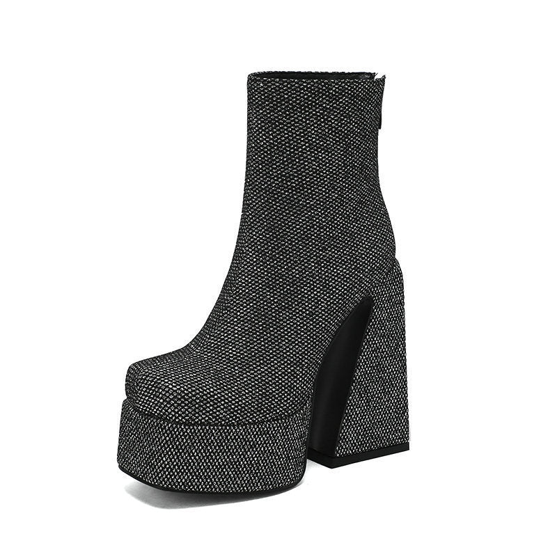 Klassische Orthopädische Stiefel mit zeitlosem Stil