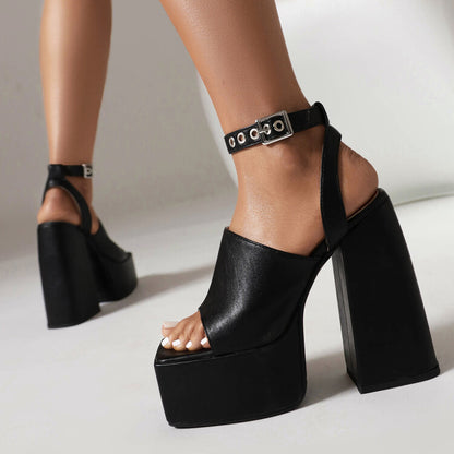 Vintage inspirierte Orthopädische Sandalen