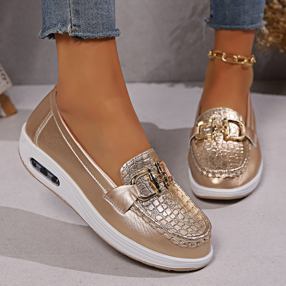 Klassische Orthopädische Schuhe mit zeitlosem Stil