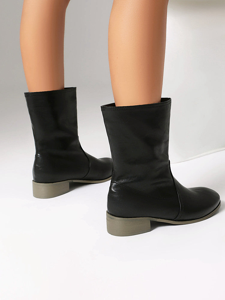 Klassische Orthopädische Stiefel mit zeitlosem Stil