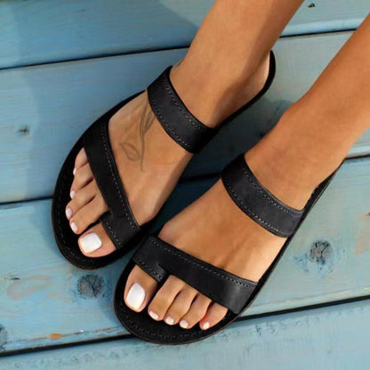 Vintage inspirierte Orthopädische Sandalen