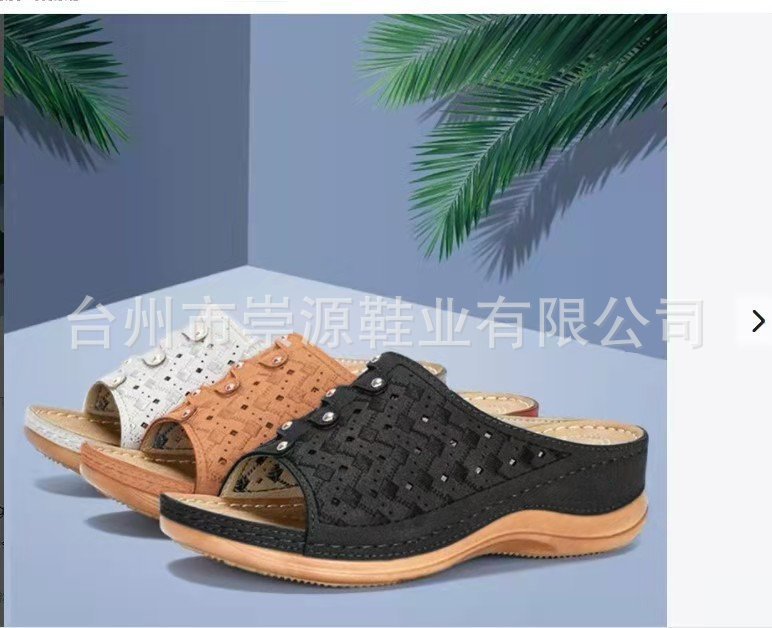 Klassische Orthopädische Sandalen mit zeitlosem Stil