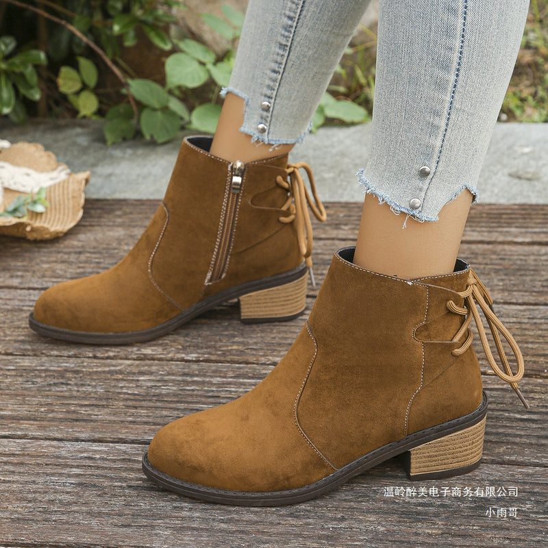 Klassische Orthopädische Stiefel mit zeitlosem Stil
