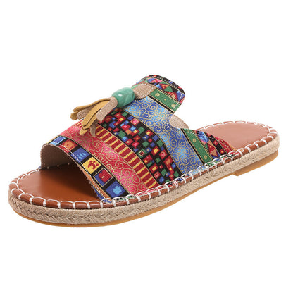 Vintage inspirierte Orthopädische Sandalen