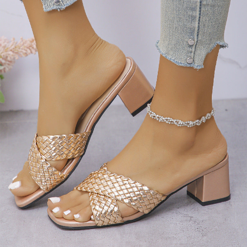 Vintage inspirierte Orthopädische Sandalen