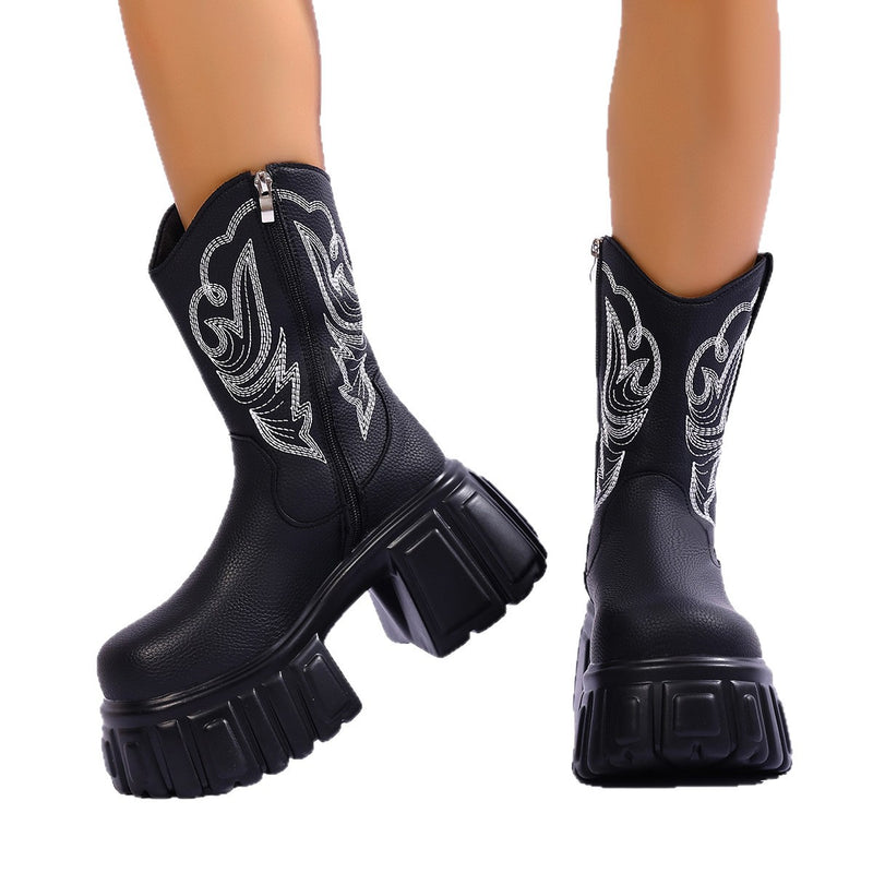 Anmutige Orthopädische Stiefel für modernen Look