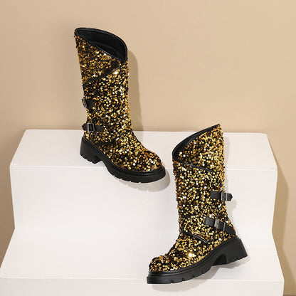 Schicke Orthopädische Stiefel mit einzigartigem Design
