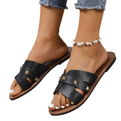 Vintage inspirierte Orthopädische Sandalen