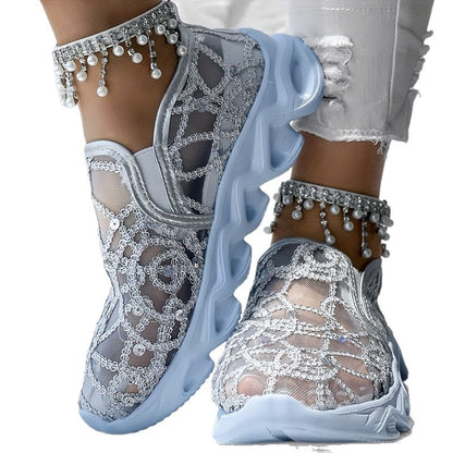 Vintage inspirierte Orthopädische Sneakers