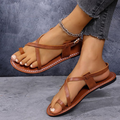 Vintage inspirierte Orthopädische Sandalen