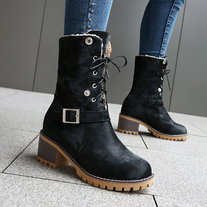Anmutige Orthopädische Stiefel für modernen Look