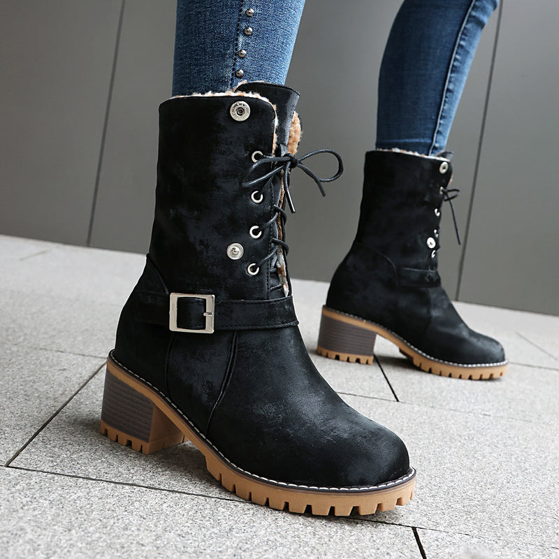 Anmutige Orthopädische Stiefel für modernen Look