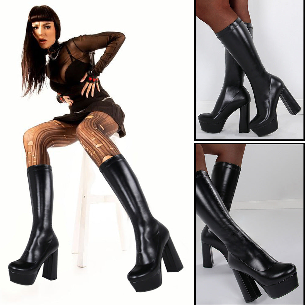 Vintage inspirierte Orthopädische Stiefel