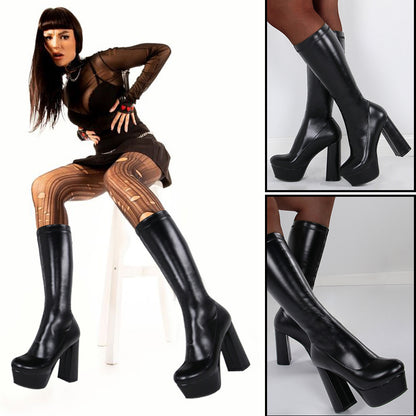 Vintage inspirierte Orthopädische Stiefel