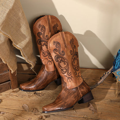 Anmutige Orthopädische Stiefel für modernen Look