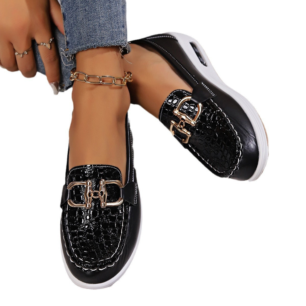 Klassische Orthopädische Schuhe mit zeitlosem Stil