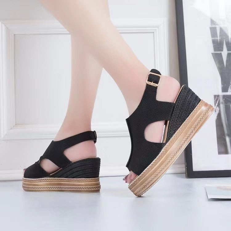 Vintage inspirierte Orthopädische Sandalen