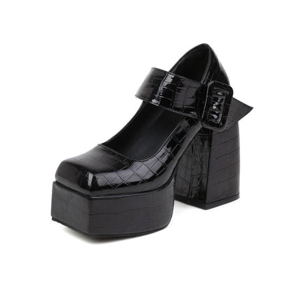 Vintage inspirierte Orthopädische Absatzschuhe