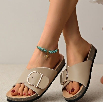 Klassische Orthopädische Sandalen mit zeitlosem Stil